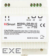 Блок питания HiSmart 12V, 4.5A, 60W, DIN (DR-60-12)