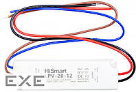 Блок питания HiSmart 12V, 1.67А, 20W, IP67 (LPV-20-12)