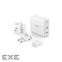 Зарядное устройство Anker PowerPort Atom III Duo - 60W 2xUSB-С (White) (A2629H21)