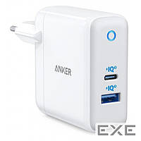 Зарядное устройство Anker PowerPort+ Atom III - 60W Power IQ 3.0 (White) (A2322321)