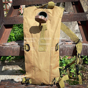 Тактичні Питна система-рюкзак Гідратор води койот 3 л