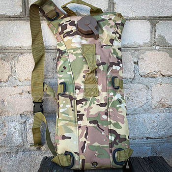 Тактична Питна система-рюкзак Гідратор води мультикам 3л