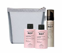 Набор миниатюр "Для фарбованого волосся" Trevel Mesh Bag Colour, 100 + 100 + 250 мл