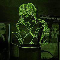 Акриловый светильник-ночник The Rose Усон Ким зеленый tty-n002243