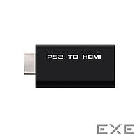 Переходник мониторный Lucom PS2 AV-HDMI M/F (HDMIэкран), +3.5mm (62.09.8032-1)