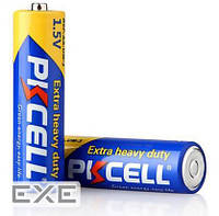Батарейка солевая PKCELL 1.5V AA/ R6, 4 штуки shrink цена за shrink, Q15 (9306)