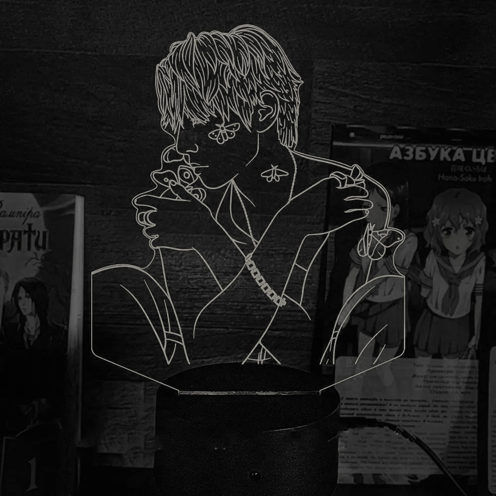 Акриловий світильник-нічник The Rose Усон Кім білий tty-n002246