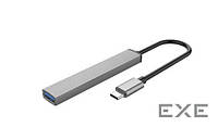 USB-хаб ORICO Type-C - USB3.0, 3xUSB2.0 (AH-13-GY-BP)