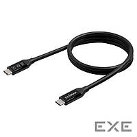 Кабель Edimax UC4 V2 USB-C-USB-C Thunderbolt3, 1.0м Black Up to 240W, 20V/5A Max. (UC (UC4-010TB V2)