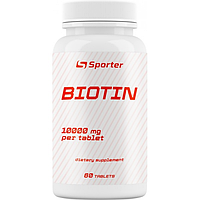 Sporter Biotin 10000 мкг 60 таблеток