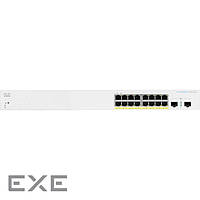 Коммутатор сетевой Cisco CBS220-16P-2G-EU