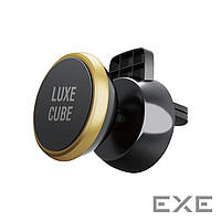 Держатель автомобильный Luxe Cube магнитный Black (8886668686204)