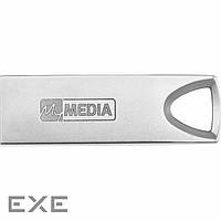 Флеш-накопитель MyMedia MyAlu USB 2.0 Drive 64GB (069274)