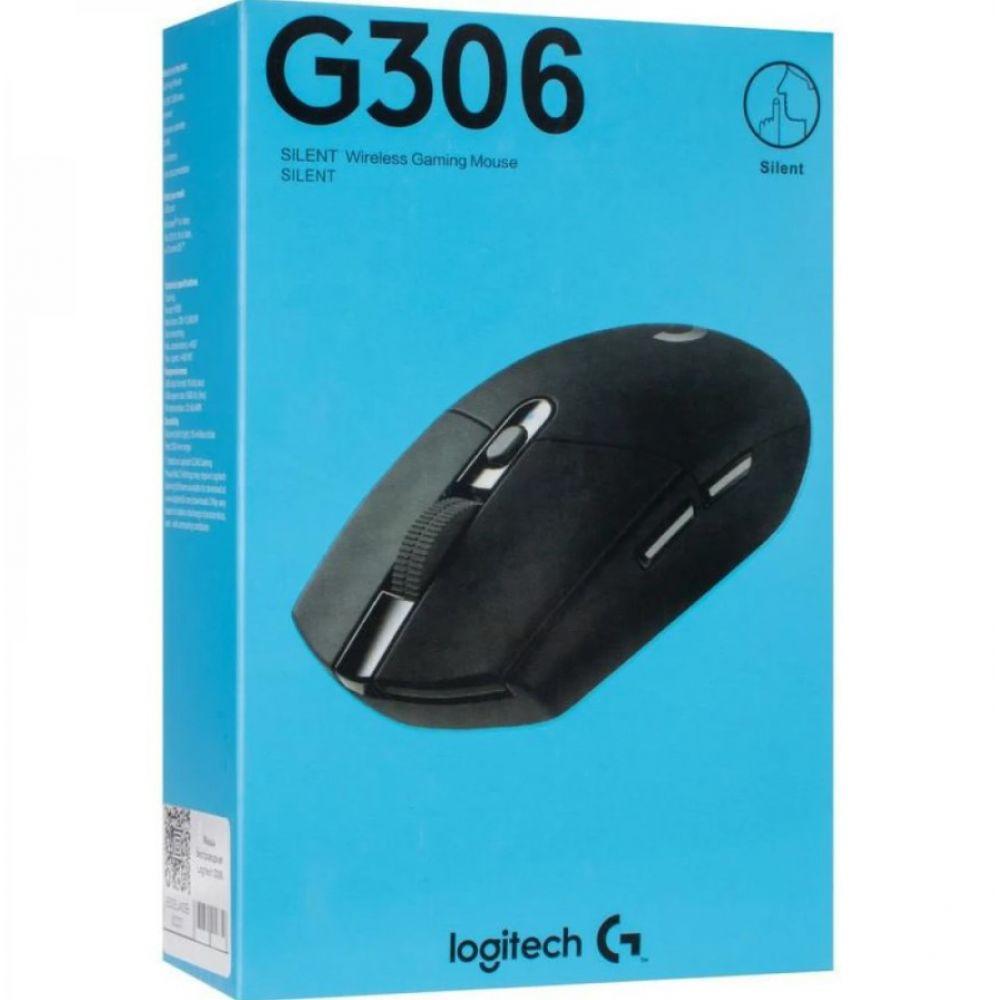 Wireless Мышь беспроводная Logitech G306 Silence Цвет Black - фото 1 - id-p1933085500