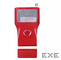 Инструмент измерительный Инструмент (тестер),RJ11/12/45+BNC+USB(A/B)+FireWire,красный (62.09.8387-1