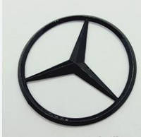 Матовая эмблема Mercedes-Benz (Мерседес) на кришку багажника W205 W204 W213 W212 W176 W117 X156 W166 W218