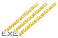 Пластикові пружини для біндера 2E, 51мм, жовті, 50шт (2E-PL51-50YL)