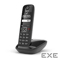 Радиотелефон DECT Gigaset AS690 Black (S30852-H2816-S301)