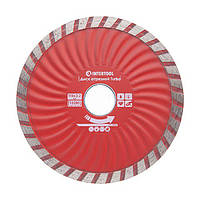Диск відрізний по каменю TURBO алмазний, 115 мм, 22-24% INTERTOOL CT-2006