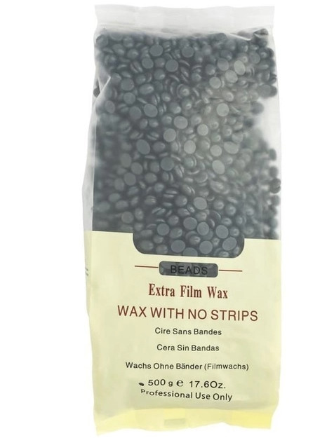 Віск у гранулах Beads Extra Film Wax (чорний) 500 грам, фото 1