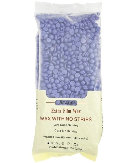 Віск у гранулах Beads Extra Film Wax (лаванда) 500 грам, фото 1