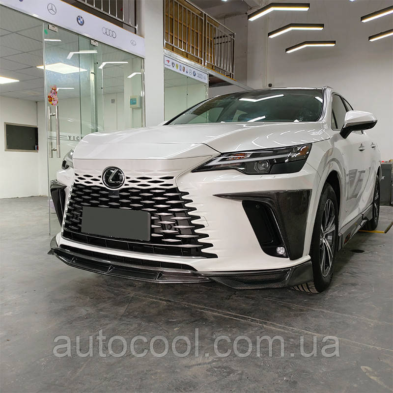 Карбоновий тюнінг обвіс для Lexus RX 2023+ г.в. у стилі TRD, фото 1