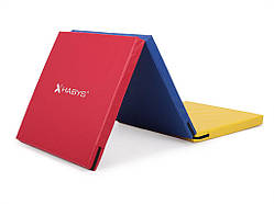 Мат гімнастичний трисекційний 180x60x5 см.