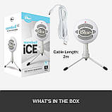 Мікрофон Blue Microphones Snowball Ice White (988-000181), фото 4