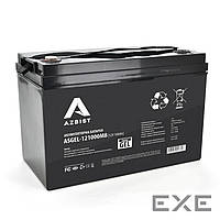 Аккумулятор AZBIST Super GEL ASGEL-121000M8, Black Case, 12V 100.0Ah ( 329 x 172 x 215 ) Q1 / 36