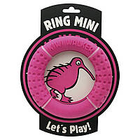 Игрушка для собак Kiwi Walker «Кольцо» розовое, 13 см (169915)