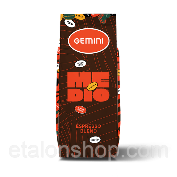 Кава зернова Gemini Espresso Medio 1кг