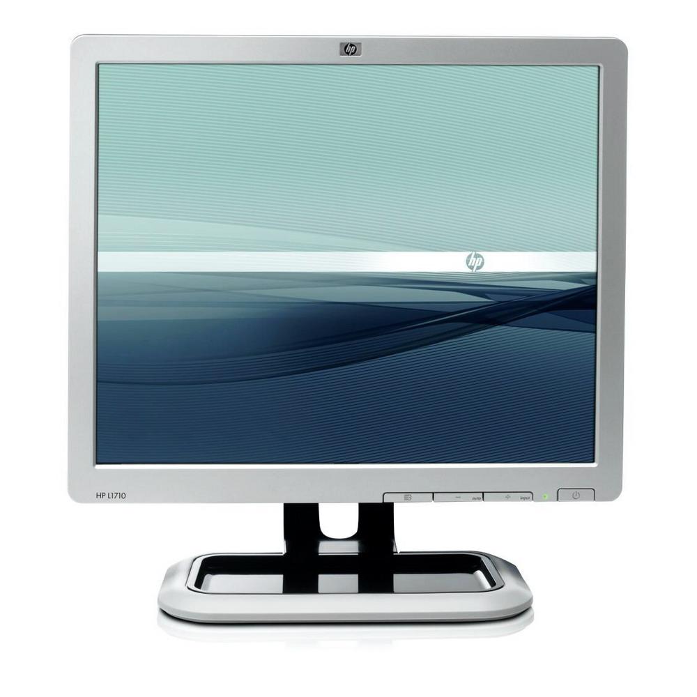 Монітор 17" 1280*1024 HP L1710 VGA сріб.+чорн. бв B Гар.12міс! #