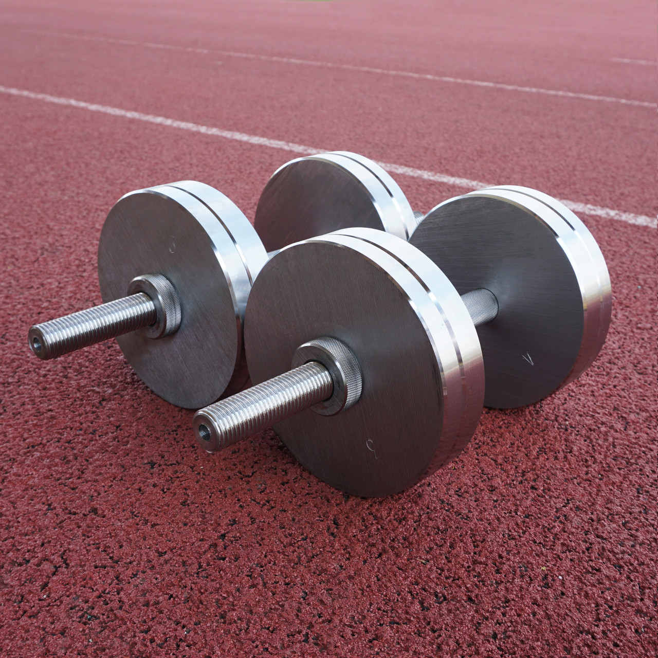 Гантелі набірні, металеві без покриття 2 по 16 кг, фото 1