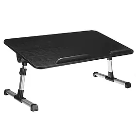 Стіл для ноутбука дерев'яний RIAS RD-146 з кулером 53х30см Black (3_03728)