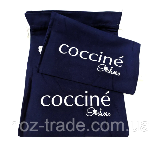 Сумка для взуття та аксесуарів бавовни Coccine 35*22см