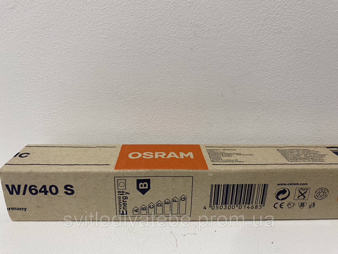 Osram 20/640 g13 t8 лампа люмінесцентна ( аналог 18 вт) - фото 1 - id-p1933189868