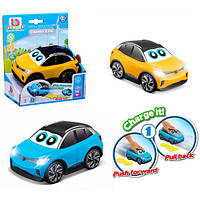 Іграшка машинка Charge & Go - Volkswagen світло звук (16-81803) BB Junior, Bburago