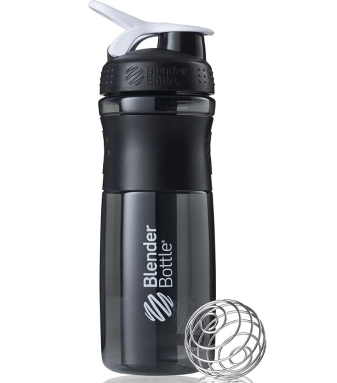 Шейкер спортивний (пляшка) BlenderBottle SportMixer 28oz/820ml Black/White (Original)