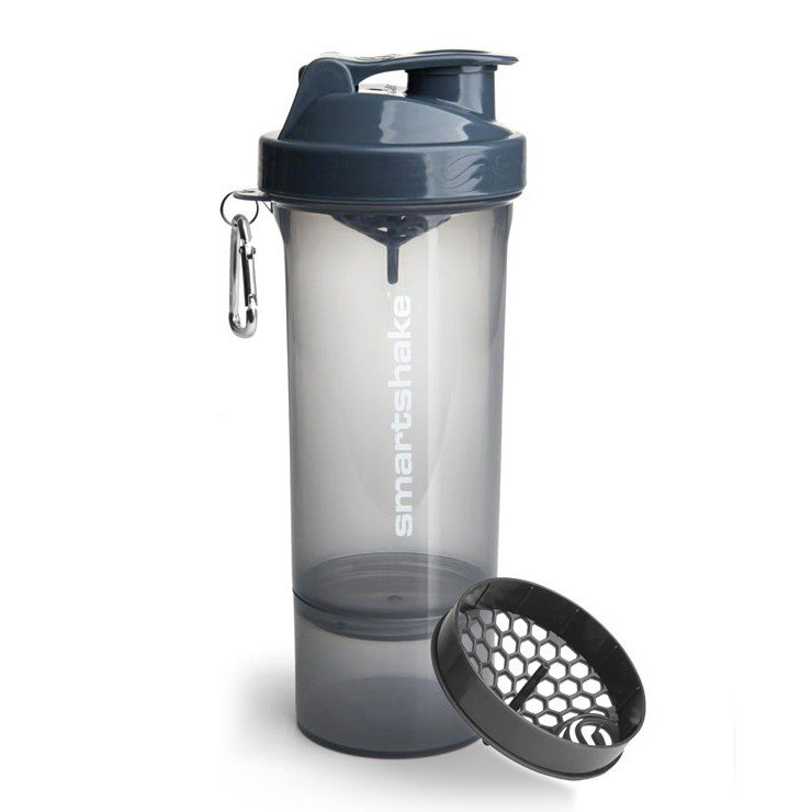 Шейкер спортивний SmartShake Slim 500ml Gray