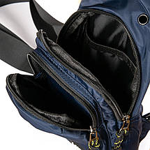 PODIUM Сумка Чоловіча На Плечо нейлон Lanpad 6034 blue, фото 4