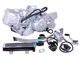 Двигун W190 1P62FMJ X-PIT + нижній електростартер, 5 передач, оливне охл.