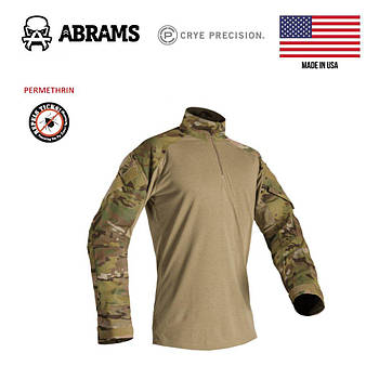 Бойова сорочка Crye Precision G3 Permethrin Combat Shirt | Multicam