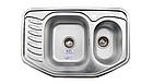 Кухонна мийка Romzha Rampa 1.5C Satin, фото 2