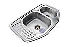 Кухонна мийка Romzha Rampa 1.5C Satin, фото 4