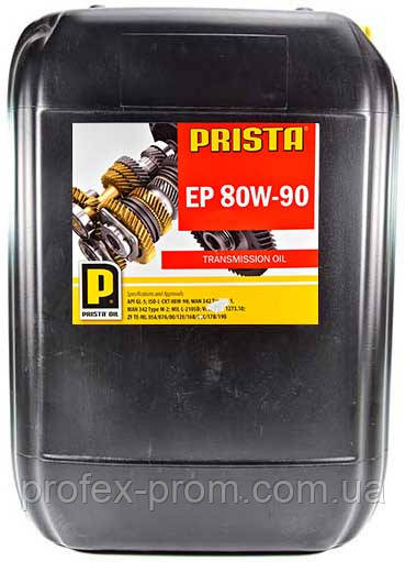 Олива Prista EP 80W-90, 20л (шт.)