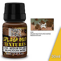 GSW Splash Mud Textures - MEDIUM BROWN, 30ml