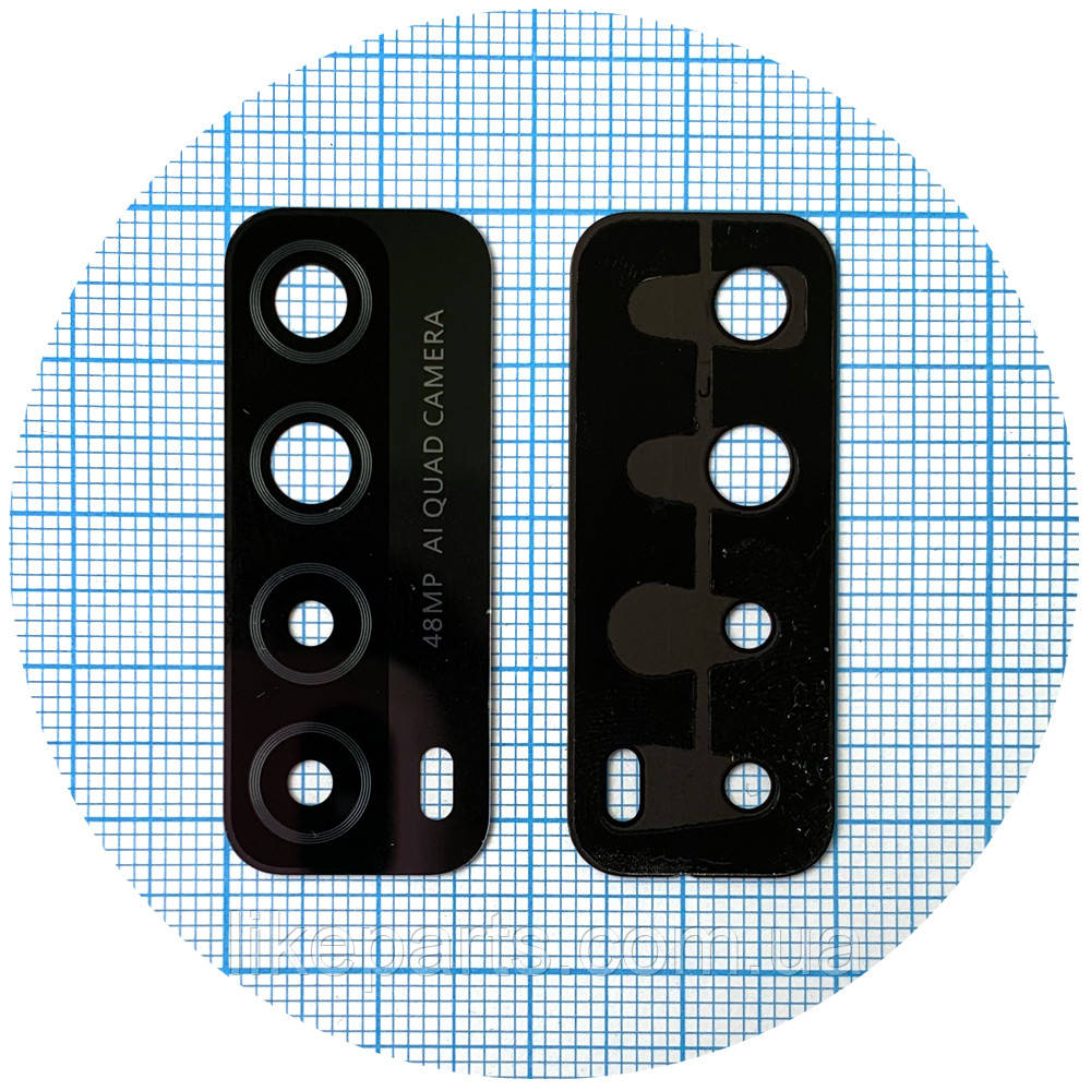 Скло камери Huawei P Smart 2021 PPA-LX1 (чорне), фото 1