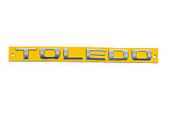 Напис Toledo 210мм на 17мм для Seat Toledo 2012-2019 рр