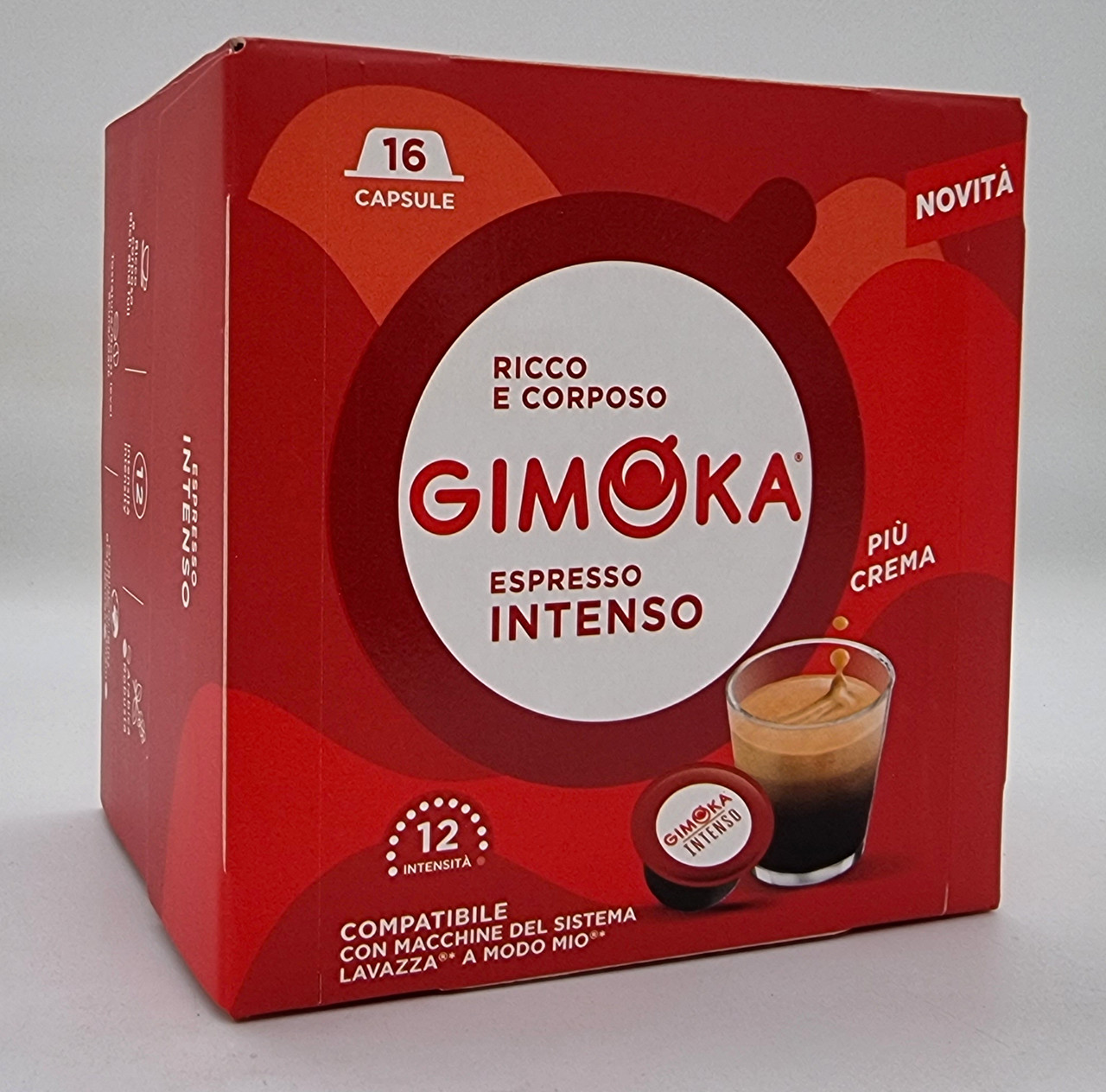 Кава в капсулах Gimoka A Modo Mio Espresso Intenso 16 шт.