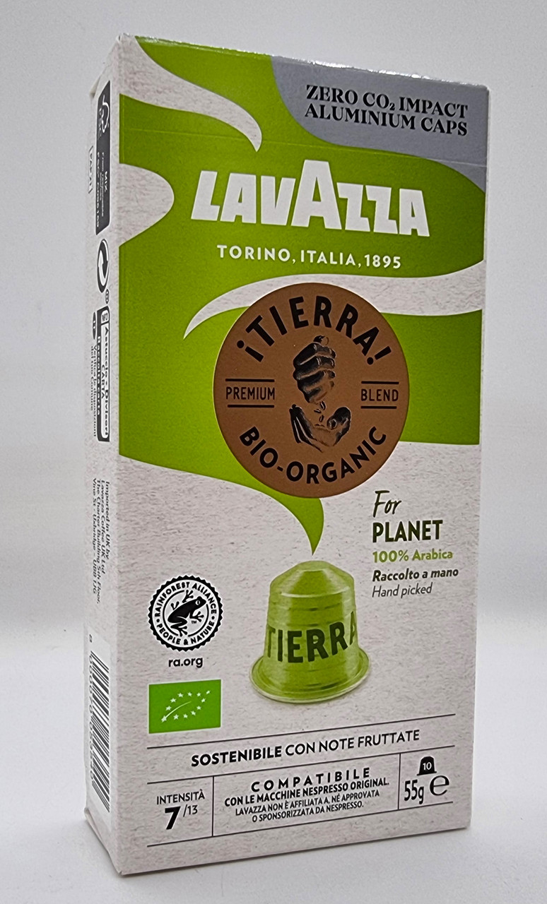 Кава в капсулах Lavazza NESPRESSO Tierra Bio-Organic 10 шт.